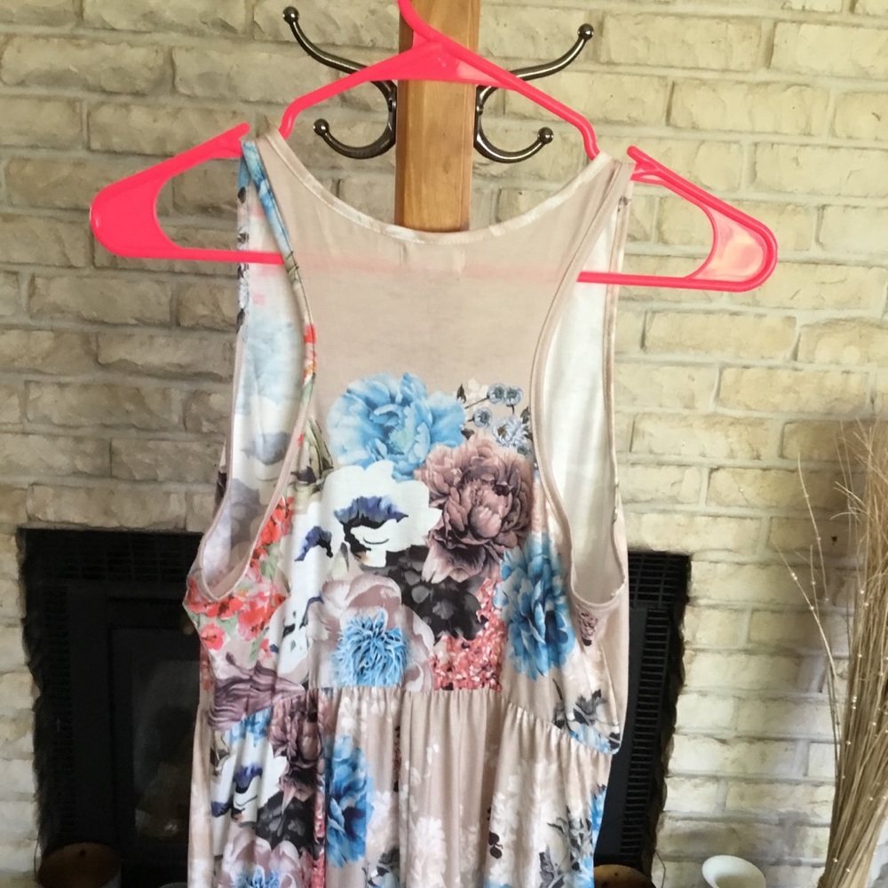 NWOT RACERBACK MIDI TANK DRESS - Picture 7 of 11